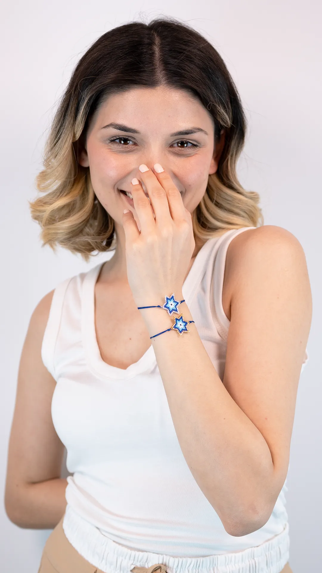 Nazar Motifli Miyuki Bileklik